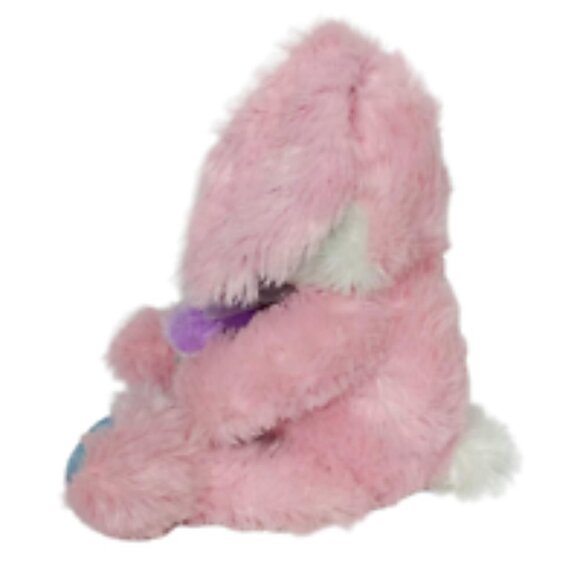Goffa Pink Easter Bunny Rabbit Plush 16.5" - Picture 4 of 5